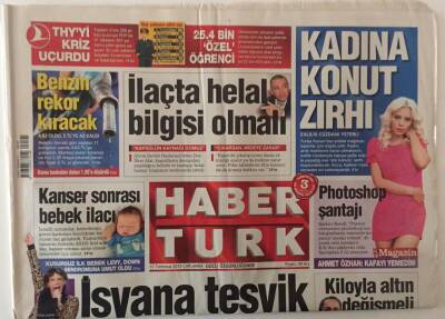 Haber Türk Gazetesi 10 Temmuz 2013 - Gezi Park Eylemlerinde İsyana Teşvik Tutuklamaları GZ28181 - 1