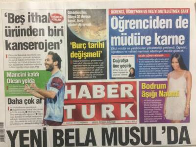 Haber Türk Gazetesi 11 Haziran 2014 - Yeni Bela Musulda GZ29371 - 1