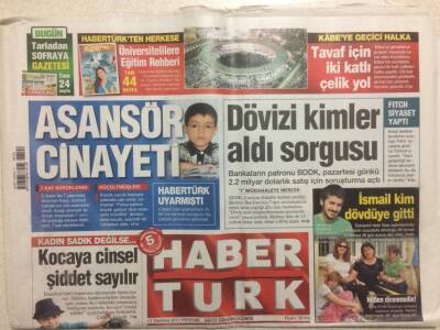 Haber Türk Gazetesi 11 Temmuz 2013 - Fenerbahçe UEFA Tahkimde Şov Yaptı GZ29279 - 1