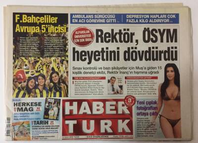 Haber Türk Gazetesi 12 Eylül 2010 - F.Bahçeliler Avrupa 5incisi GZ26415 - 1