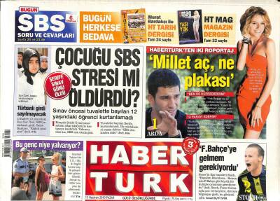 Haber Türk Gazetesi 13 Haziran 2010 - Denizbilim Uzmanı Kaptan Cousteaunun Doğumunun 100. Yılı GZ93636 - 1