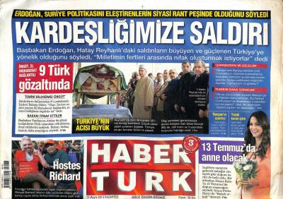 Haber Türk Gazetesi 13 Mayıs 2013 - Avrupanın En İlginç Yasakları - Türkiyenin IMF Borcu Tek Bir Tuşla Sıfırlanıyor GZ109041 - 1