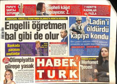Haber Türk Gazetesi 13 Şubat 2013 - PKKya Kasa Darbesi - Bin Ladini Öldüren ABDli Askerin Emeklilik Ve Sağlık Sigortası Kesildi GZ125390 - 1