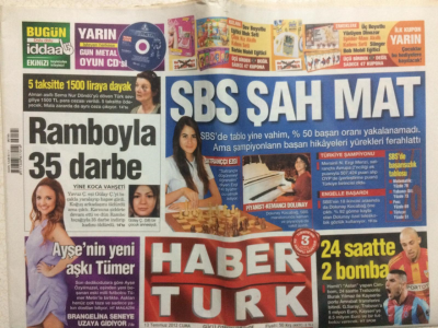 Haber Türk Gazetesi 13 Temmuz 2012 - İşte Üçüncü Köprü GZ27650 - 1