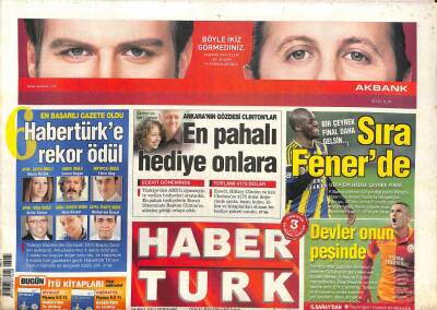 Haber Türk Gazetesi 14 Mart 2013 - THY 120 Uçak Sipariş Edecek GZ109044 - 1