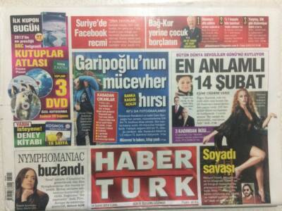 Haber Türk Gazetesi 14 Şubat 2014 - Hakan Şükürden Parayı Geri İsteyecekler GZ29715 - 1