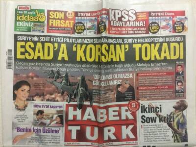 Haber Türk Gazetesi 17 Eylül 2013 - Galatasaray Real Madridle Karşı Karşıya Fatih Terim,Yine Yeneriz GZ29714 - 1