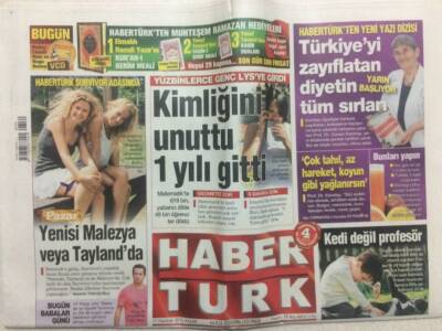 Haber Türk Gazetesi 17 Haziran 2012 - Türkiyeyi Zayıflatan Diyetin Sırları,Yarın Başlıyor GZ29399 - 1
