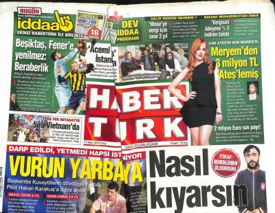 Haber Türk Gazetesi 17 Mart 2015 - Kerrynin Sözleri Polemik Yarattı GZ113248 - 1