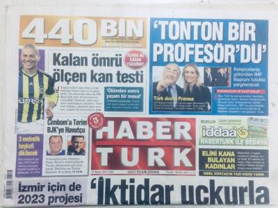 Haber Türk Gazetesi 17 Mayıs 2011 - İktidar Uçkurla Uğraşmaz GZ40615 - 1