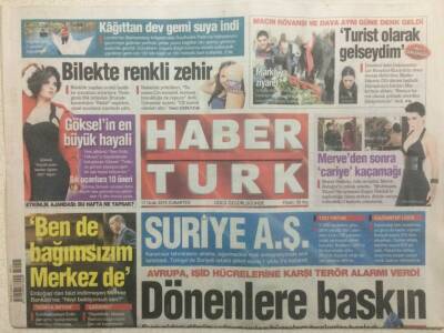 Haber Türk Gazetesi 17 Ocak 2015 - Göksel,Hayatı Şarkılardan Öğrendim GZ29384 - 1