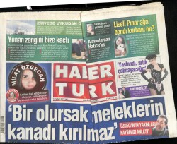 Haber Türk Gazetesi 17 Şubat 2015 - Bodrumda 40 Kaçak Göçmen Yakalandı - Milat Özgecan Aslan GZ100709 - 2