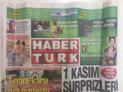 Haber Türk Gazetesi 18 Eylül 2015 - Beynin Mahkemesi Keşfedildi GZ27739 - 1