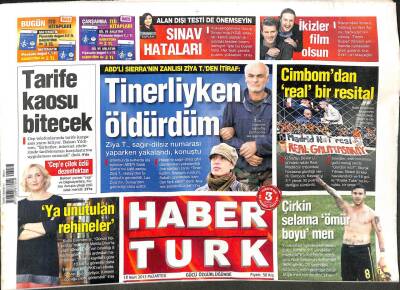 Haber Türk Gazetesi 18 Mart 2013 - Erdoğan Çok Güzel Yaşayacağız GZ104995 - 1