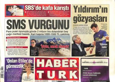 Haber Türk Gazetesi 19 Nisan 2014 - Marquez Hem Romanlarının Müptelalarını Hem de Dünya Edebiyatını Yalnız Bırakıp Gitti GZ113261 - 1