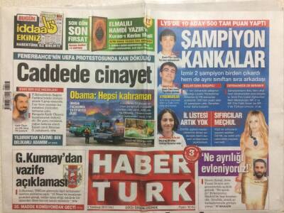 Haber Türk Gazetesi 2 Temmuz 2013 - Genelkurmaydan Vazife Açıklaması GZ29272 - 1