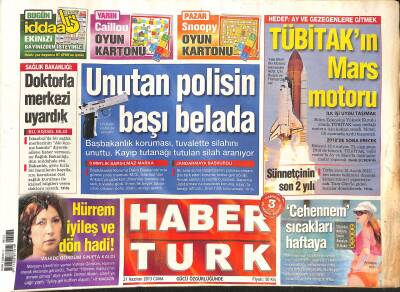 Haber Türk Gazetesi 21 Haziran 2013 - TÜBİTAKın Mars Motoru - James Gandolfini 51inde Kalpten Veda Etti GZ125432 - 1