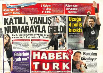Haber Türk Gazetesi 21 Kasım 2012 - Aynanın Eski Üyesi Cemil Özeren Karaciğer Sirozundan Öldü GZ98832 - 1