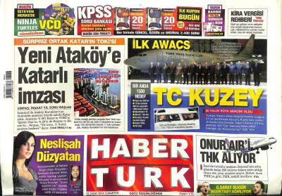 Haber Türk Gazetesi 22 Şubat 2014 - Aziz Yıldırım Başbuğa Gitti GZ101223 - 1