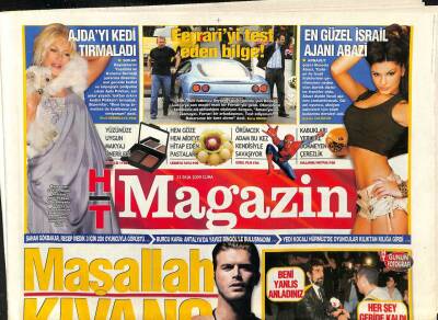 Haber Türk Gazetesi 23 Ekim 2009 - Ajda Pekkanı Kedi Tırmaladı GZ80241 - 1