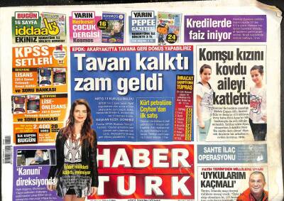 Haber Türk Gazetesi 23 Mayıs 2014 - Otosanın Yenisi Courierye Start - Fatih Terimden Millilere Uyarı GZ109073 - 1