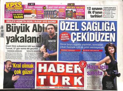 Haber Türk Gazetesi 24 Ekim 2013 - Yıldız Tilbe , Şifrelerini Çalan Hackerı Şikayet Etti GZ106350 - 1