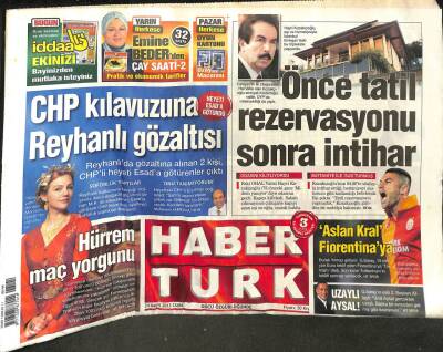 Haber Türk Gazetesi 24 Mayıs 2013 - CHP Kılavuzuna Reyhanlı Gözaltısı GZ107645 - 1