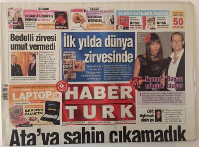 Haber Türk Gazetesi 24 Nisan 2010 - Bedelli Zirvesi Umut Vermedi GZ28171 - 1