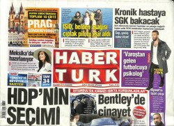 Haber Türk Gazetesi 25 Aralık 2014 - Arda Turan Cep Yakan Tom Ford Marka Palto Giydi , Fiyatı 27 Bin TL GZ100651 - 2