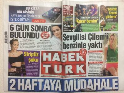 Haber Türk Gazetesi 27 Ağustos 2013 - Erdoğan,Bizim Dönemde Asla Yazana Birşey Yapılmaz GZ29284 - 1