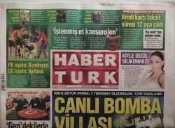 Haber Türk Gazetesi 27 Ekim 2015 Işide Büyük Darbe 7 Terörist Öldürüldü 12si Yakalandı - GZ44747 - 1