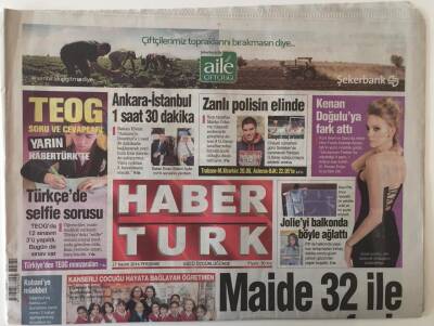 Haber Türk Gazetesi 27 Kasım 2014 - Çözüm Trafiği İvme Kazandı GZ28049 - 1