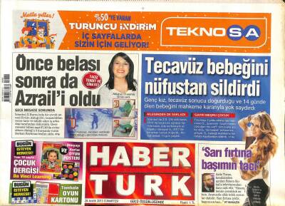 Haber Türk Gazetesi 28 Aralık 2013 - Ülker , Amerikada Hazine Buldu GZ109071 - 1