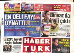 Haber Türk Gazetesi 28 Kasım 2013 - Spor Basınının Duayeni Necmi Tanyolaç Vefat Etti GZ100417 - 1