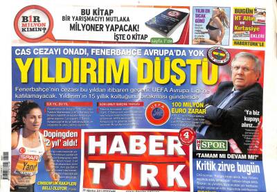 Haber Türk Gazetesi 29 Ağustos 2013 - Üniversitede Gezi Alarmı GZ104990 - 1