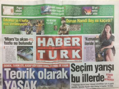 Haber Türk Gazetesi 29 Eylül 2015 - Suudi Prens Seri Tacizci Çıktı GZ27522 - 1