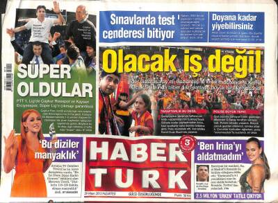 Haber Türk Gazetesi 29 Nisan 2013 - Canan Karatay Ayran Dünyanın En Sağlıklı İçkisi GZ109038 - 1