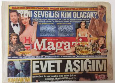 Haber Türk Gazetesi 29 Ocak 2010 - Şahan Gökbakar İle Röportaj Evet Aşığım Diyor GZ26413 - 1