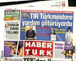 Haber Türk Gazetesi 3 Ocak 2014 - TSKdan Kumpas İçin Suç Duyurusu GZ100756 - 2