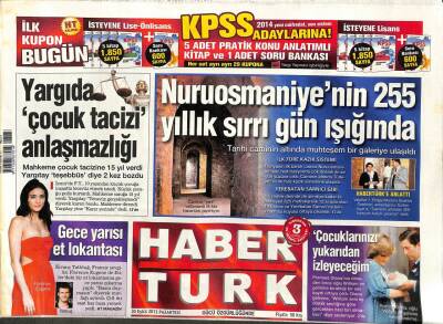 Haber Türk Gazetesi 30 Eylül 2013 - Sedanda Alman Rekabeti Audi A3 İle Daha da Kızıştı GZ109072 - 1