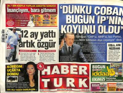 Haber Türk Gazetesi 30 Nisan 2013 - Vize Engeline Hacizli İntikam GZ107644 - 1