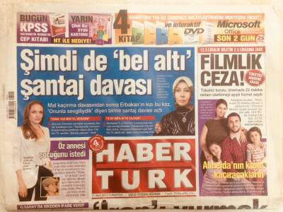 Haber Türk Gazetesi 31 Mart 2012 - Başbakan Erdoğanİranı Vurmak Felaket Olur GZ40135 - 1