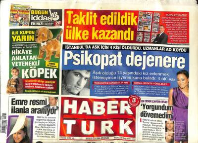 Haber Türk Gazetesi 4 Aralık 2012 - Putin Şam Rejiminin Avukatı Değiliz GZ107420 - 1