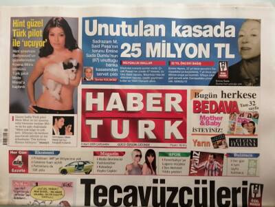 Haber Türk Gazetesi 4 Mart 2009 Çaydanlık Davası Hale Soygaziyi Yakabilir - GZ44753 - 1