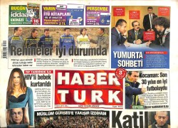 Haber Türk Gazetesi 5 Mart 2013 - Müslüm Gürsese Yakışır İzdiham - Taksim Meydanının Altı Tünellerle Sarılı GZ100937 - 1