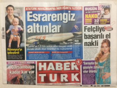 Haber Türk Gazetesi 5 Ocak 2013 - Öcalan F Tipine GZ27938 - 1