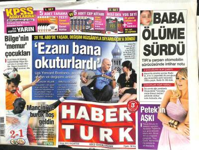 Haber Türk Gazetesi 7 Ekim 2013 - Mısır Ve Suriyeli Öğrencilere Türkiyede Sınavsız Üniversite GZ113247 - 1