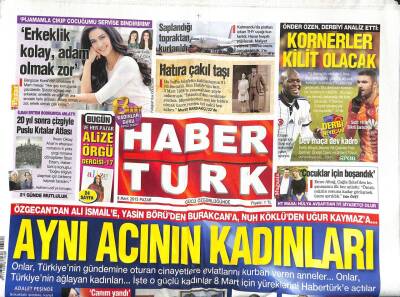 Haber Türk Gazetesi 8 Mart 2015 - Türkiye Villaları Guardian Listesinde GZ113286 - 1