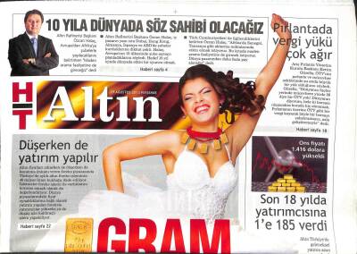 Haber Türk Gazetesi Altın Eki 29 Ağustos 2013 - Pırlantada Vergi Yükü Çok Ağır GZ104999 - 1