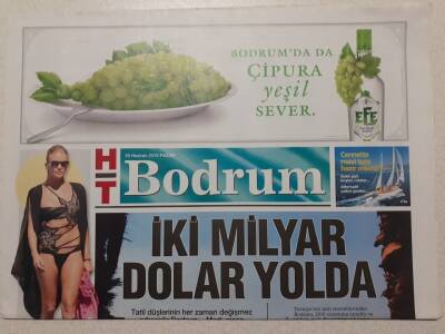 Haber Türk Gazetesi Bodrum Eki 20 Haziran 2010 - Ünlüler Asala Vazgeçmiyor - Doğum Günü Hediyesi GZ52916 - 1